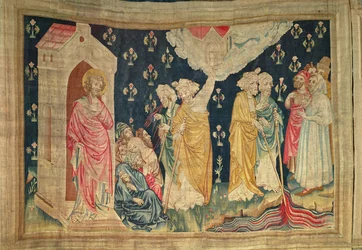 De Twee Getuigen van Christus Evangeliseren de Wereld, nr. 30 uit De Apocalyps van Angers